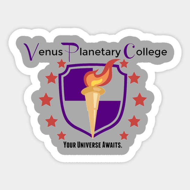 Venus Planetary College Sticker by Courage2B